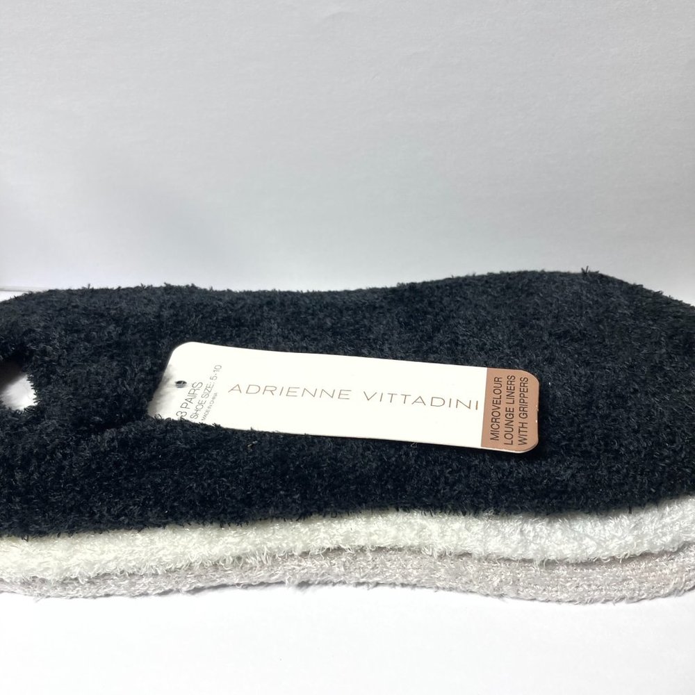 Soft Fuzzy Velour Lounge Liner Socks Non Slip Grip Grippers No Slip - Picture 9 of 11